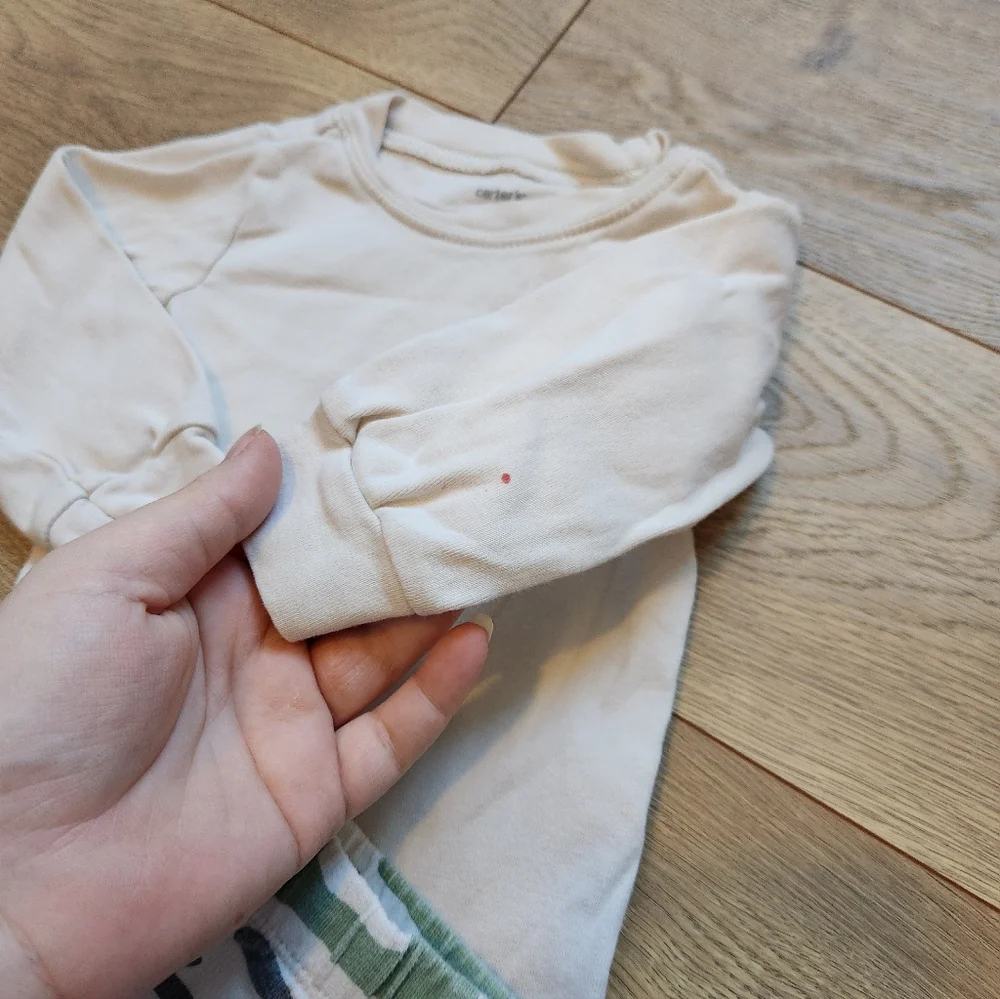 12m Carter's Boys camo Joggers Outfit